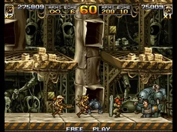 Metal Slug 5 screen shot game playing